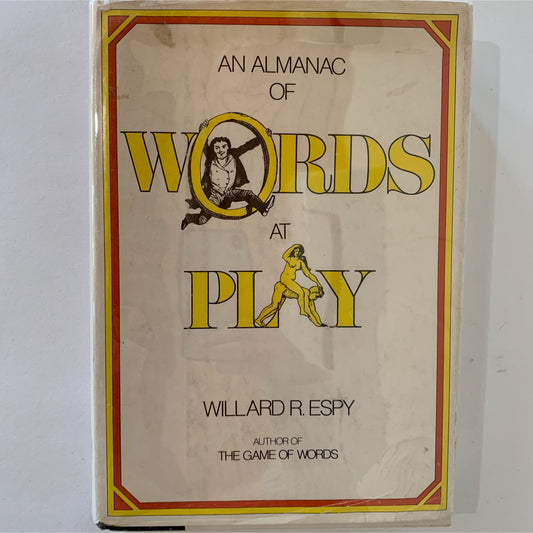 An Almanac of Words at Play, 1975, Hardcover