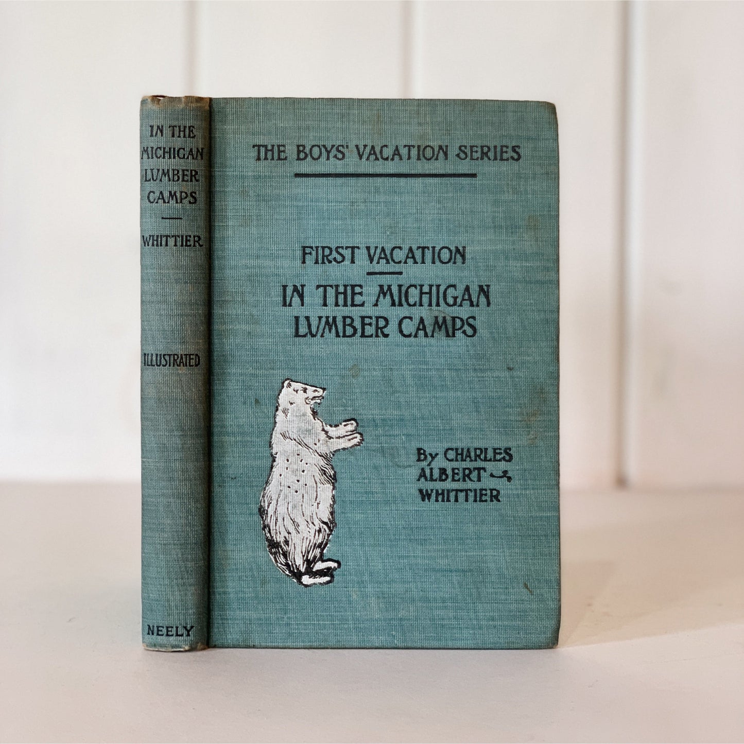 First Vacation in the Michigan Lumber Camps, Charles Albert Whittier, 1900, Children's Fiction
