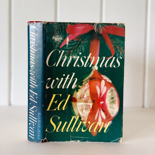 Christmas With Ed Sullivan, 1959, Hardcover, Dust Jacket