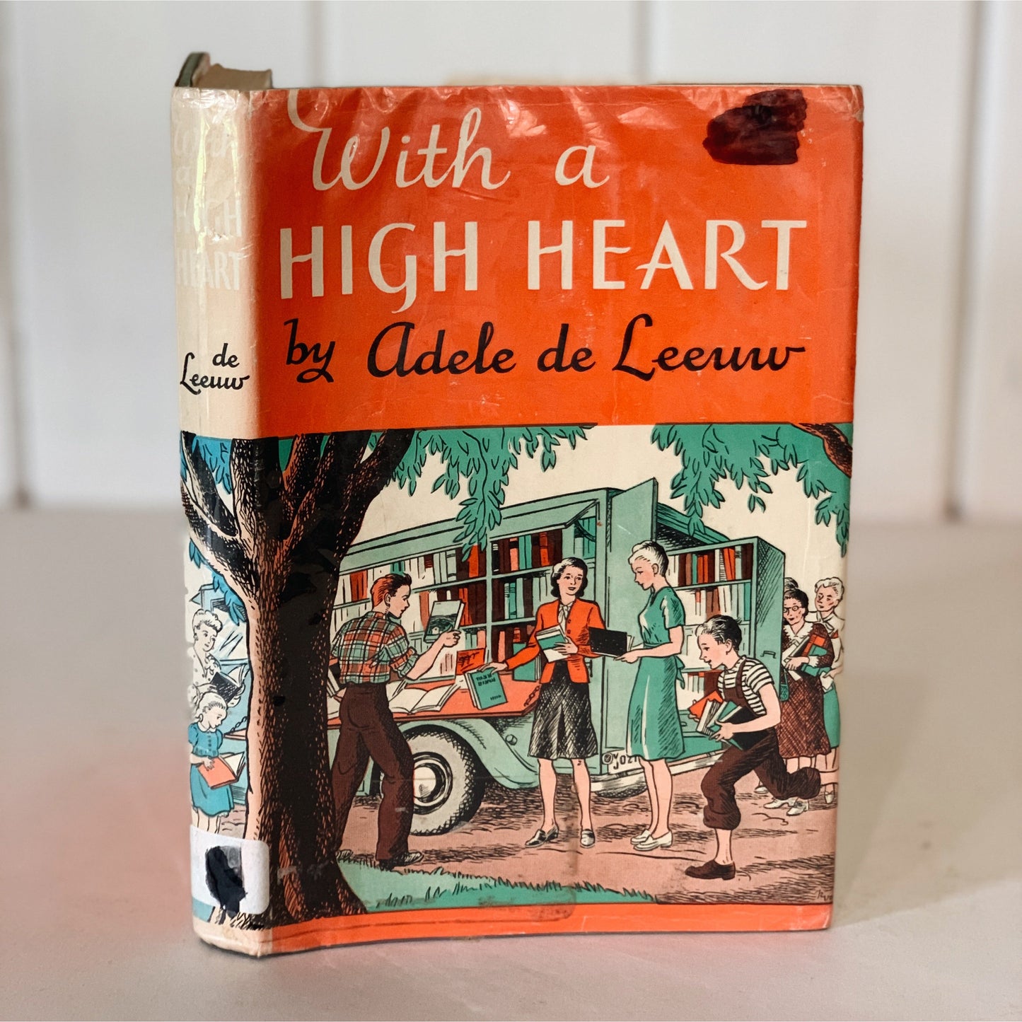 With a High Heart, Adele de Leeuw, 1969 Young Adult Fiction
