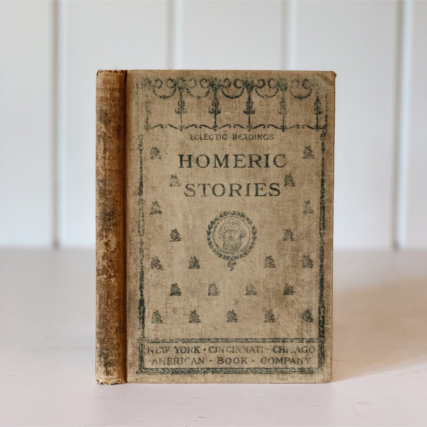 Homeric Stories For Young Readers, Antique School Book, 1903