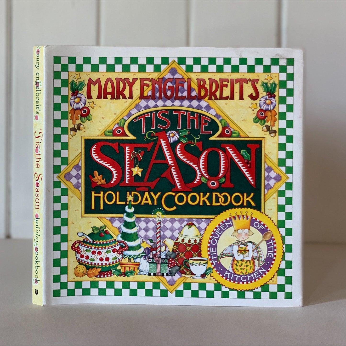Mary Engelbreit's Tis the Season Holiday Cookbook, Vintage 2000 First Edition