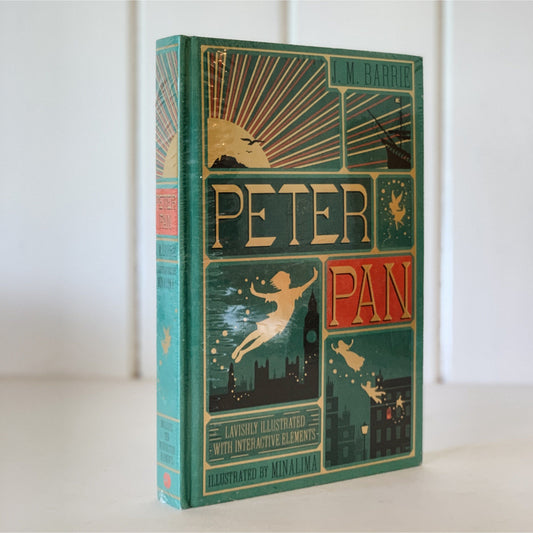 Peter Pan, J. M. Barrie. Modern Pop-Up Interactive Edition