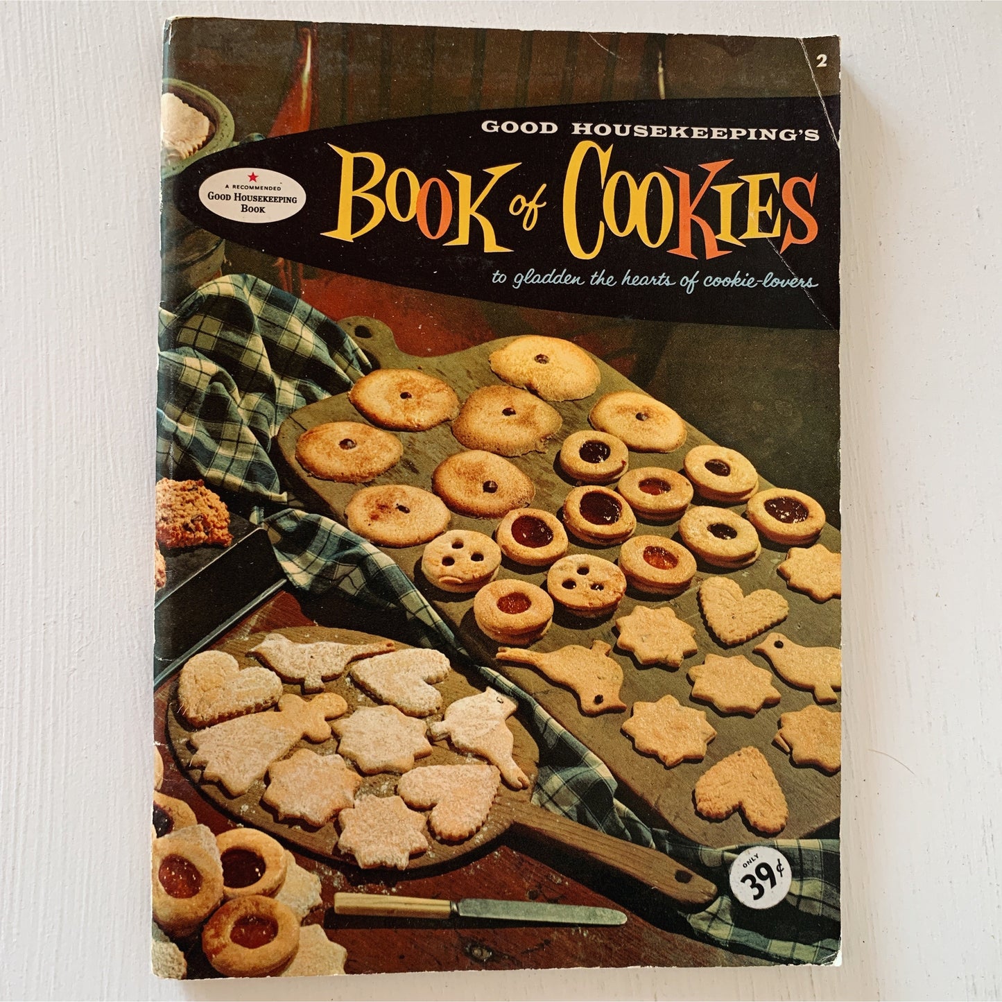 Good Housekeeping Book of Cookies Softcover Cookbook 1958