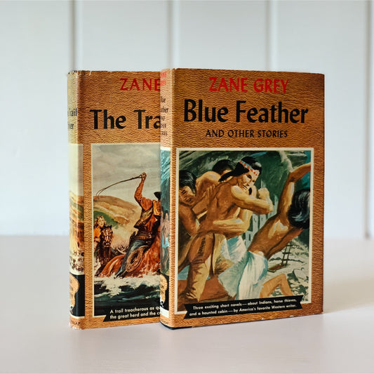 Zane Grey Books with Dust Jackets, Great Western Edition