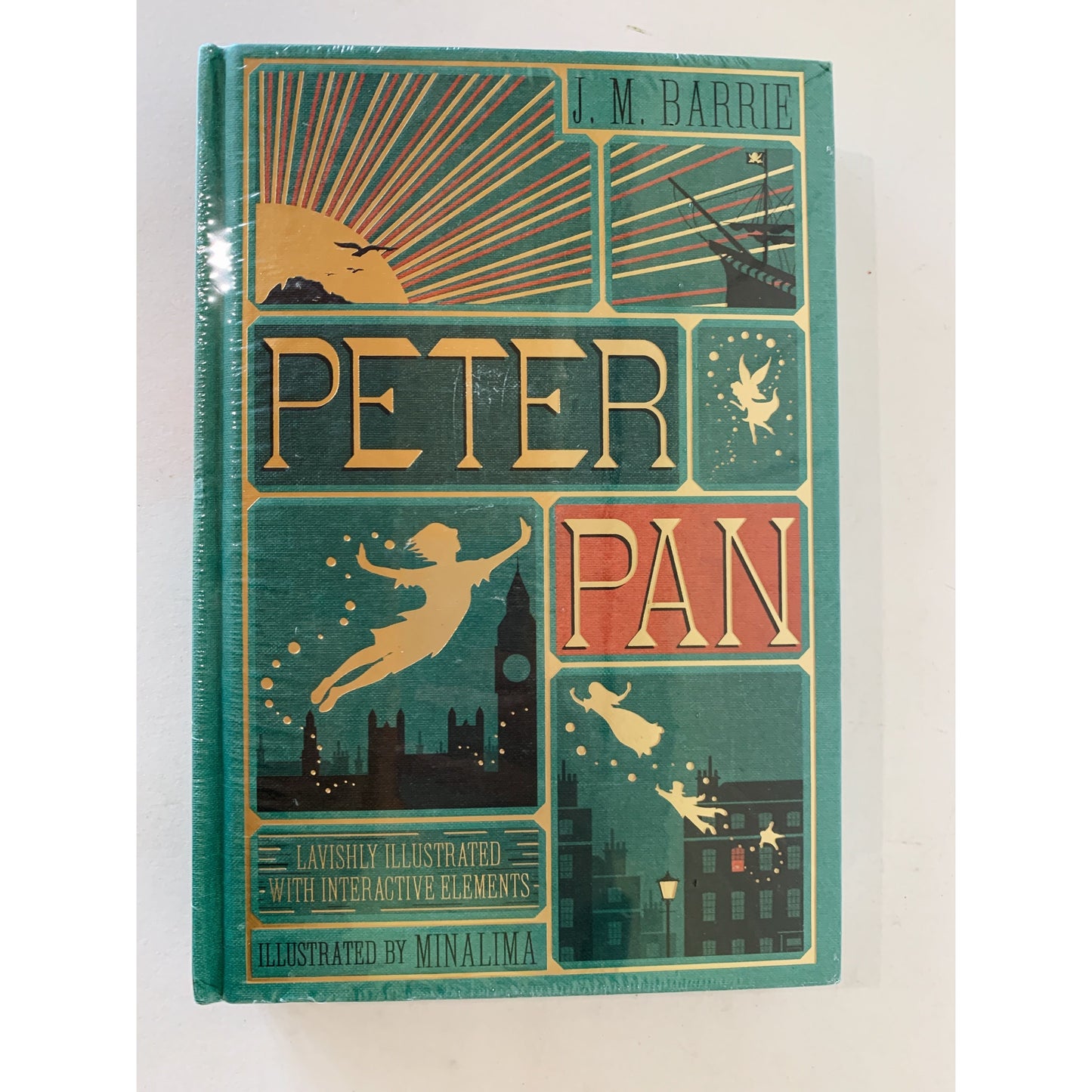 Peter Pan, J. M. Barrie. Modern Pop-Up Interactive Edition