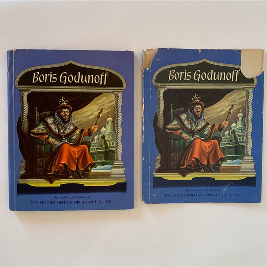 Boris Godunoff The Metropolitan Opera Guild Hardcover 1944
