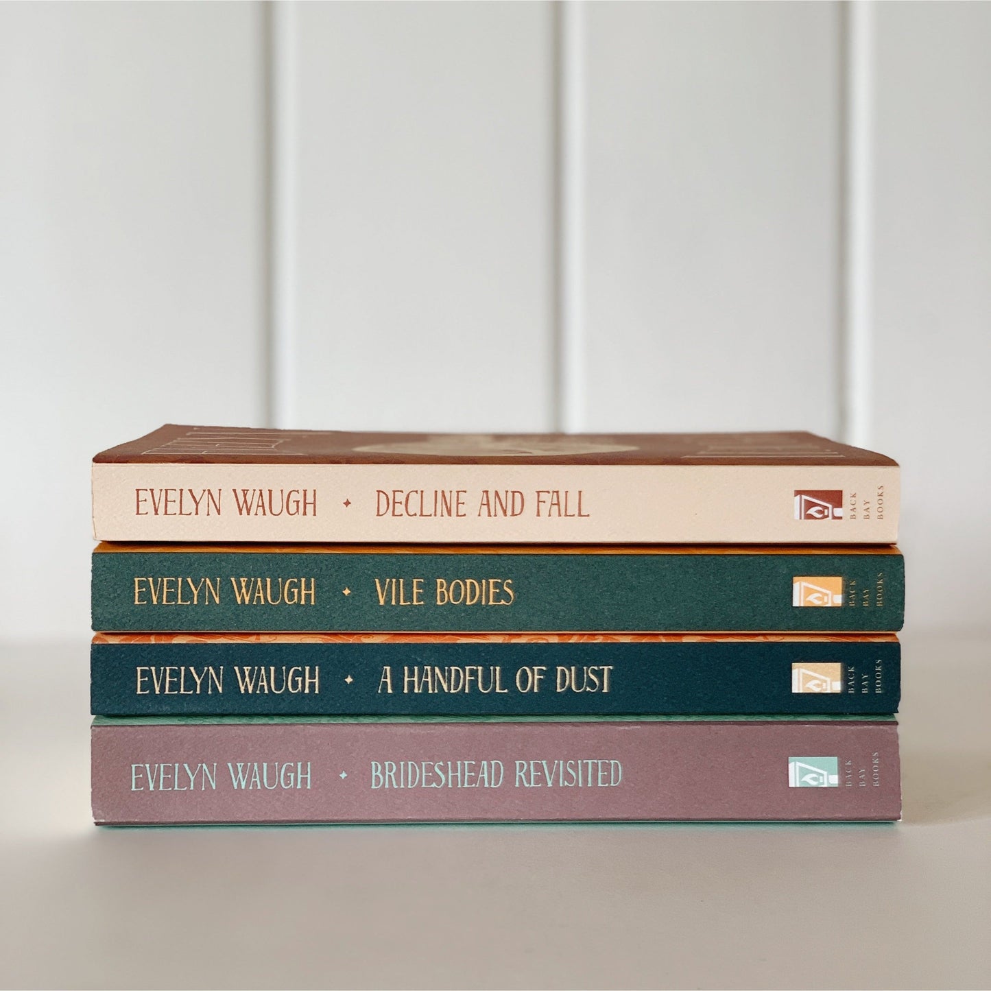 Evelyn Waugh Book Set, Paperback Novels, 2012