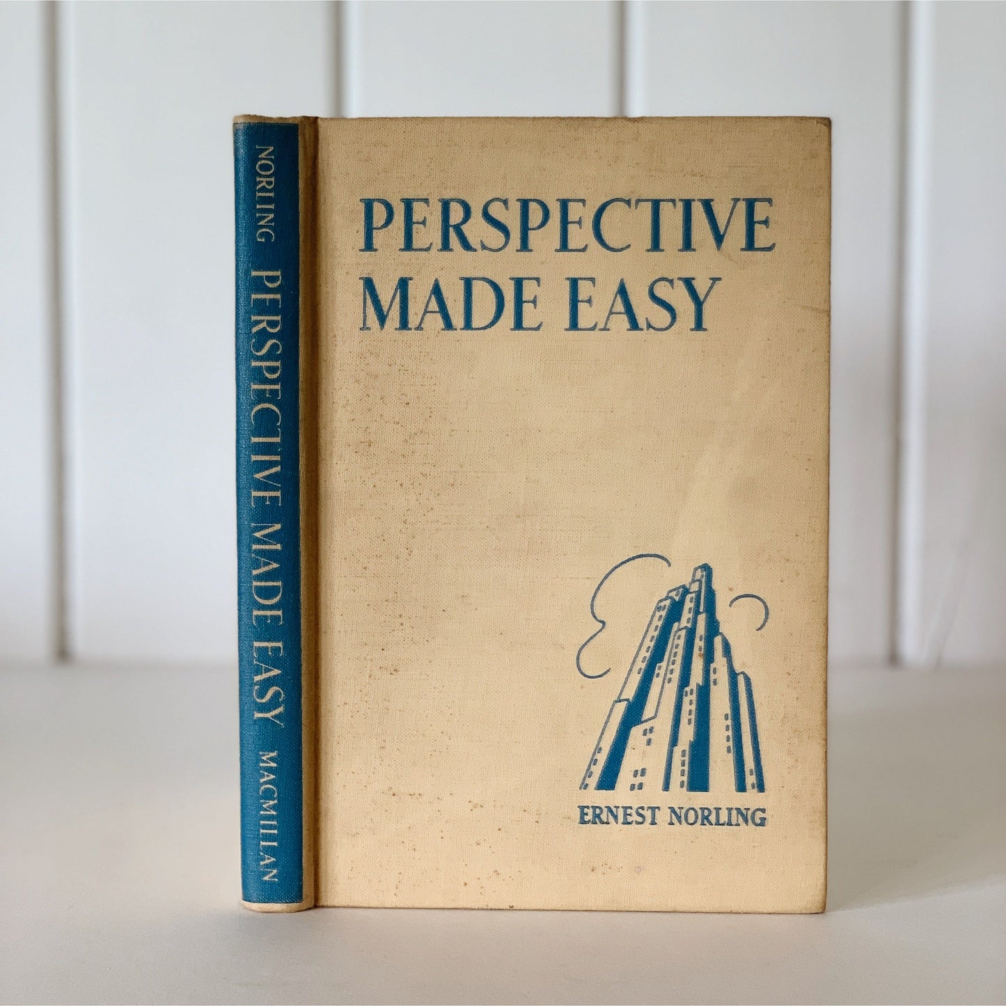 Perspective Made Easy, 1946, How-To Drawing, Hardcover Book