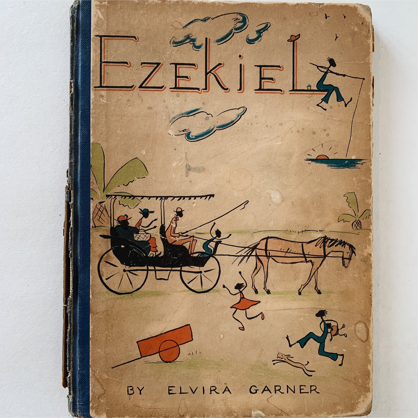 Ezekiel, Elvira Garner, 1937, Illustrated Children's Book