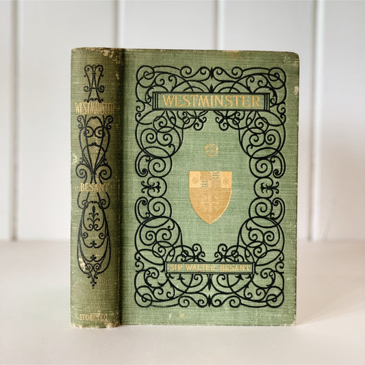 Westminster, Sir Walter Besant, Illustrated, Antique Hardcover