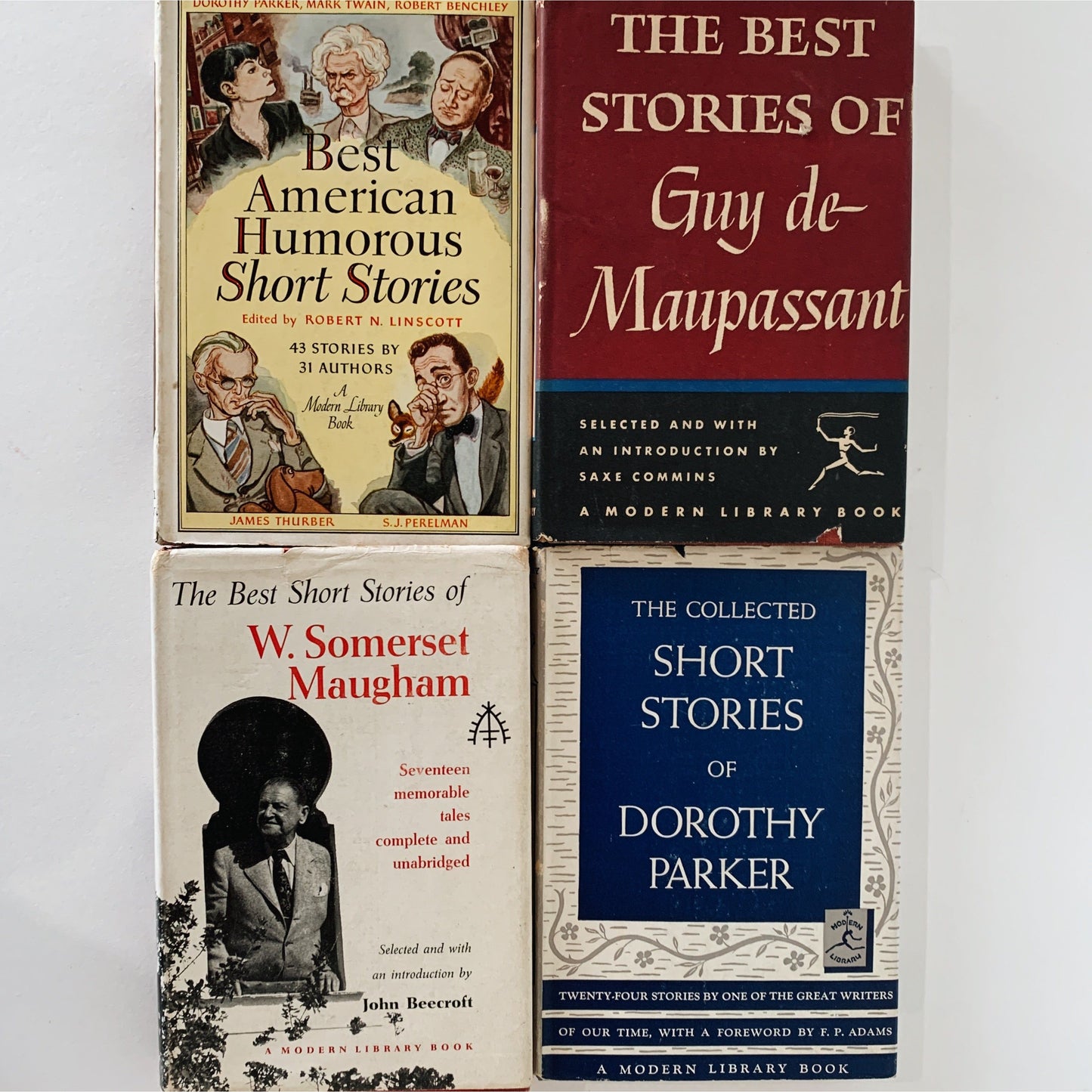 Modern Library Short Story Book Bundle Pretty Old Books