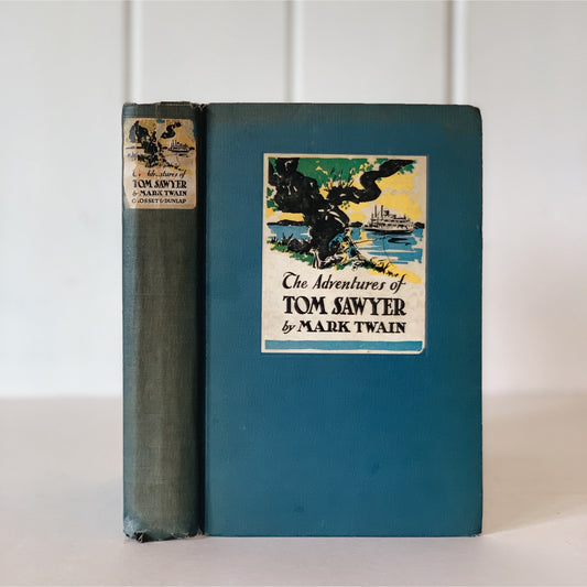 The Adventures of Tom Sawyer, Mark Twain, 1920 Hardcover