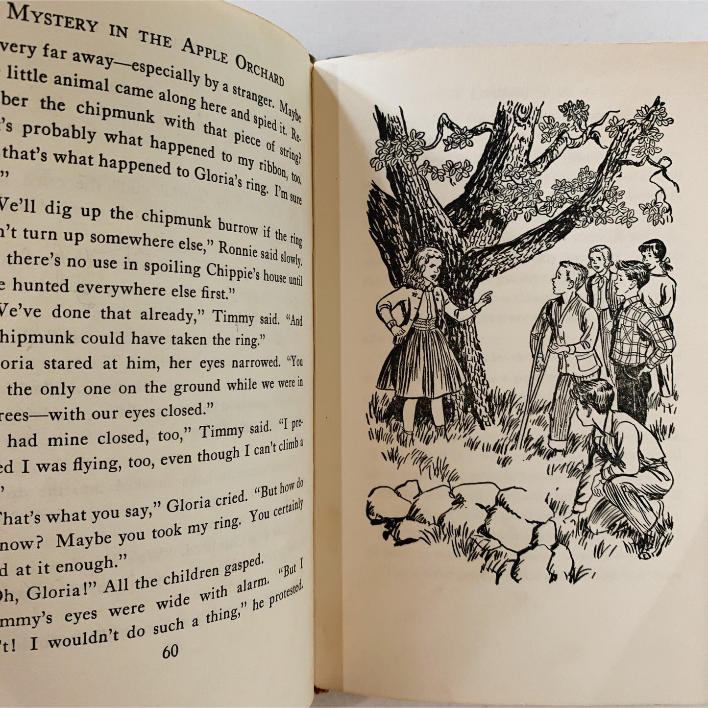 Mystery in the Apple Orchard, Helen Fuller Orton, 1954, Children's Fiction
