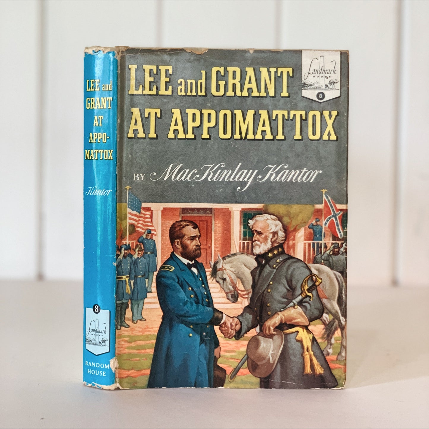 Lee and Grant at Appomattox, Landmark Book, 1950 Hardcover