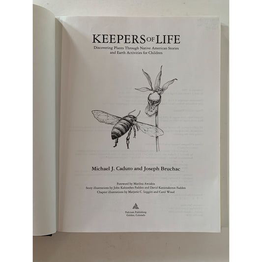 Keepers of Life - Discovering Plants Hardcover Nature Study 1994