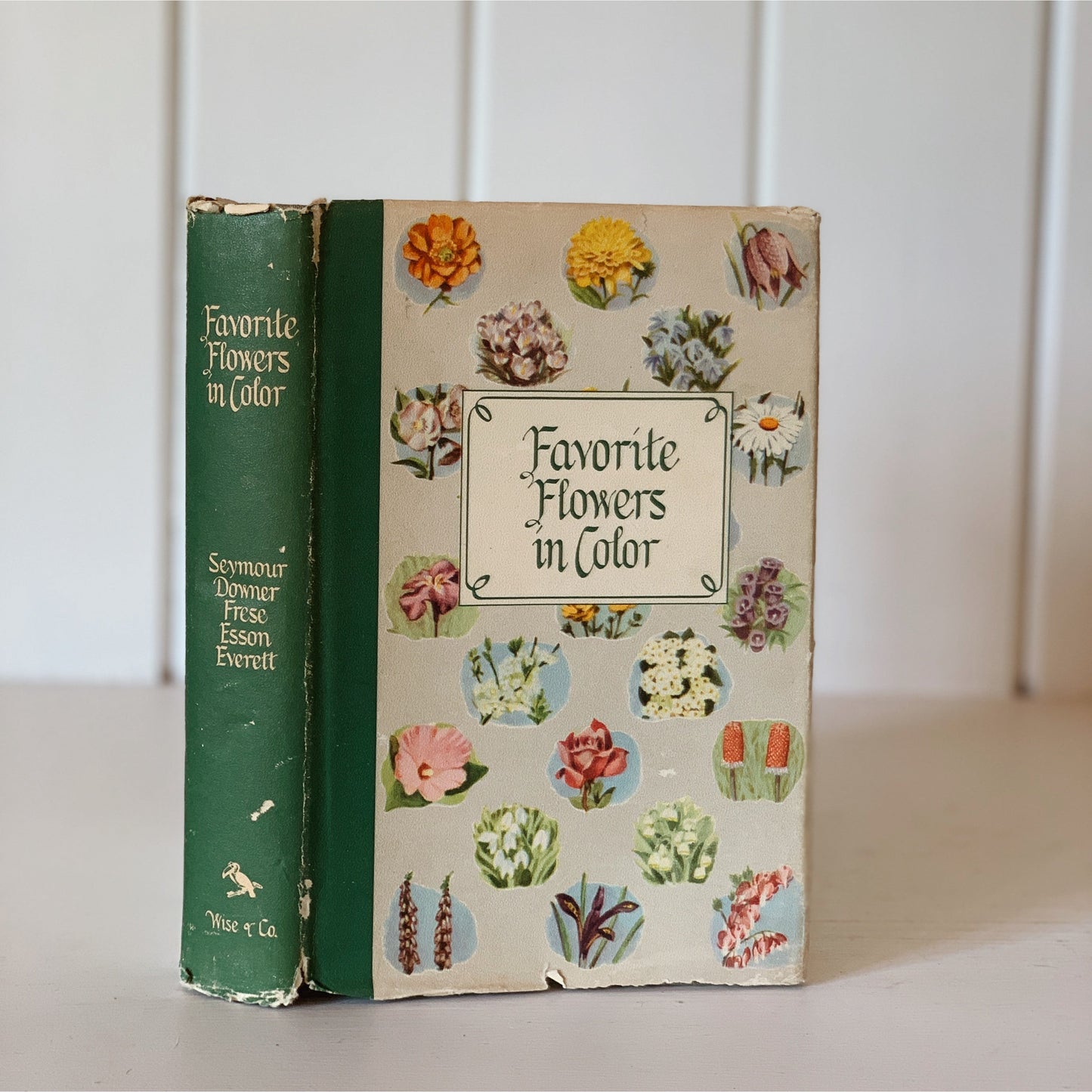Favorite Flowers in Color, 1949, Botanical Book, Hardcover, 800 photos