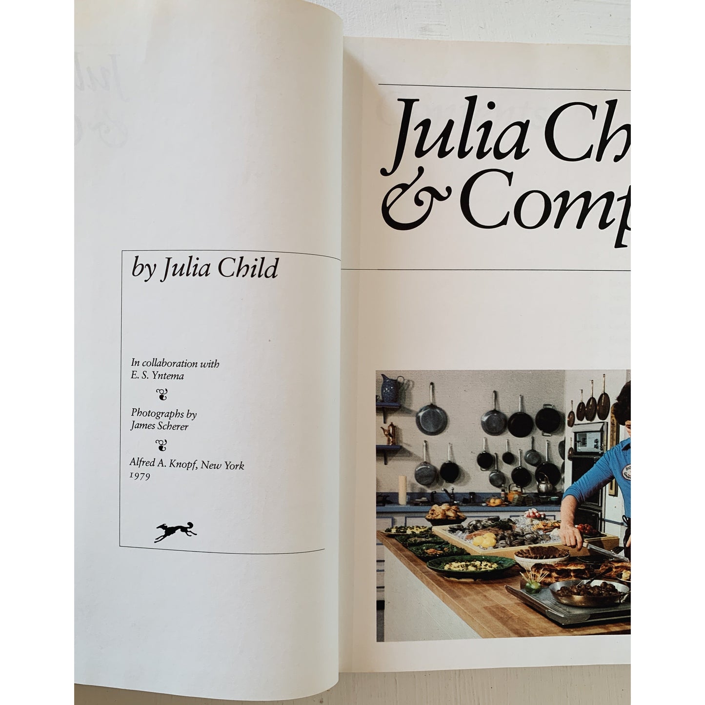 Julia Child & Company, 1978, Hardcover DJ, Cookbook