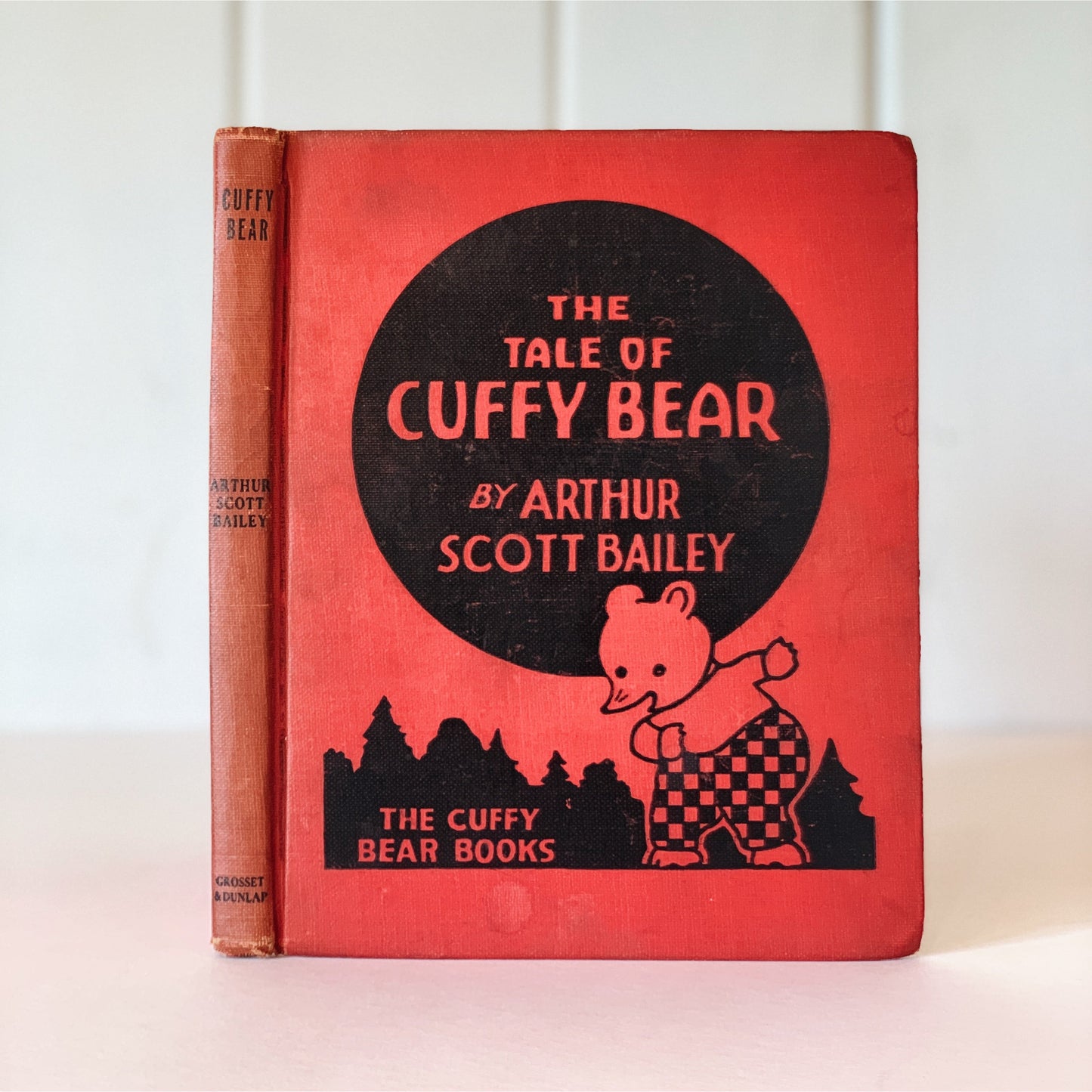 Cuffy the Bear, Arthur Scott Bailey, 1915, Hardcover Illustrated Children's Book