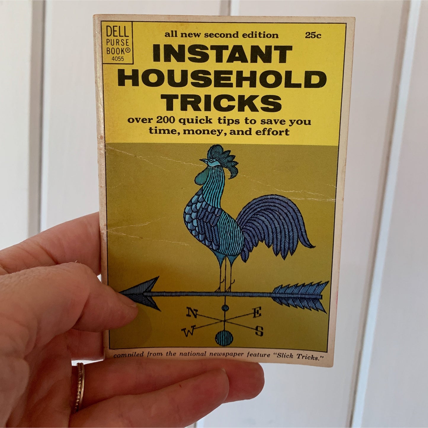 Instant Household Tricks - Dell Purse Book - 1966 Mid Century Paperback