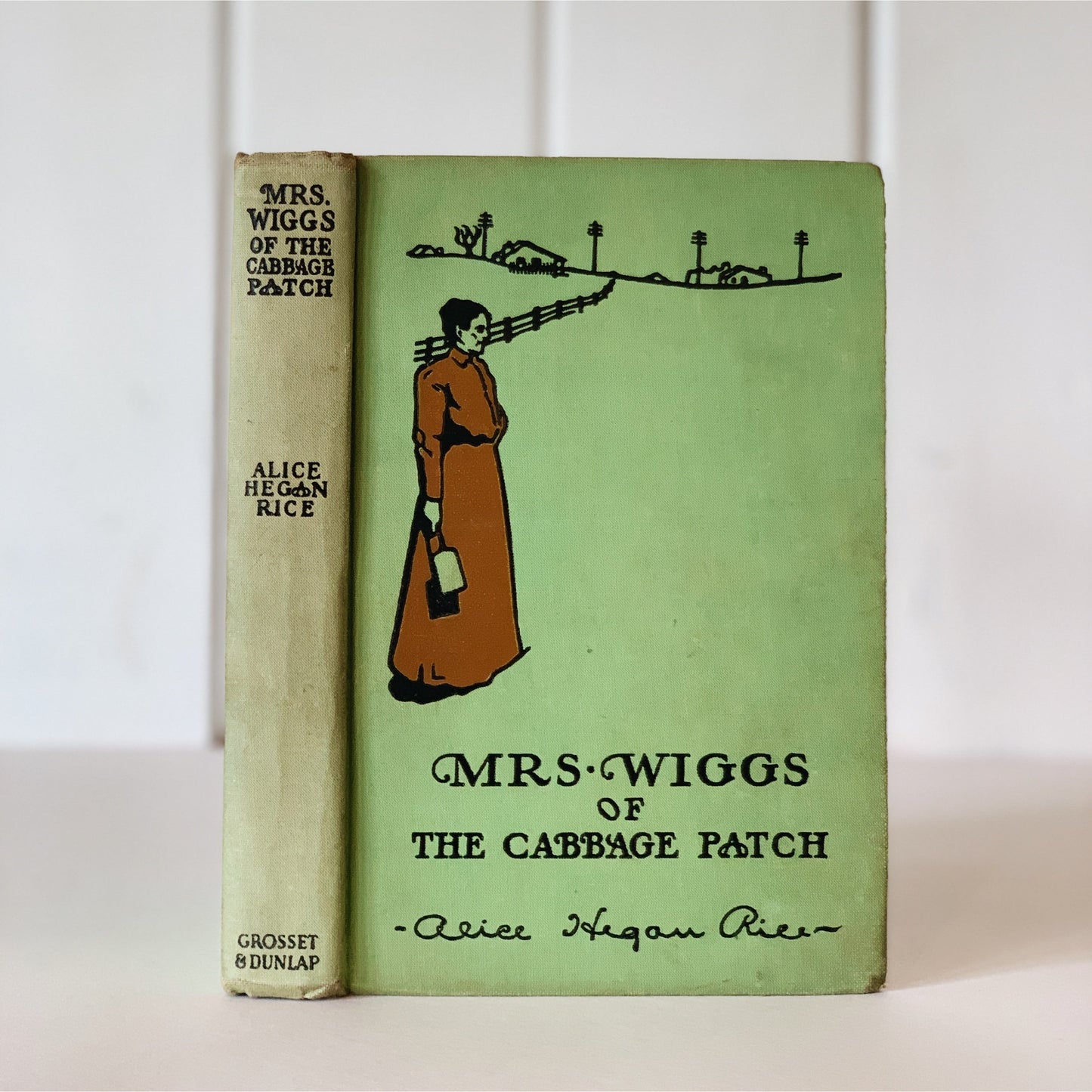 Mrs. Wiggs of the Cabbage Patch, 1928, Domestic Fiction Hardcover, Alice Hogan Rice