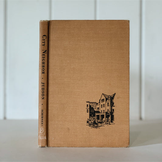 City Neighbor - The Story of Jane Addams  - Clara Ingram Judson - 1951 - Children's Hardcover Book