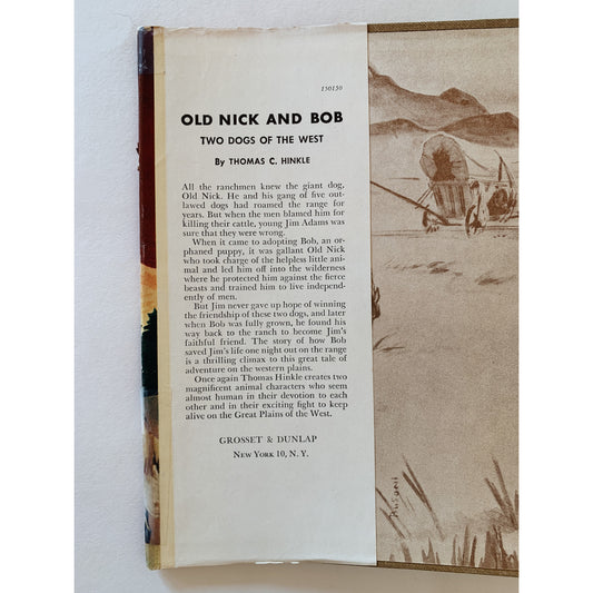Old Nick and Bob - A Famous Hinkle Dog Story, 1941, Hardcover