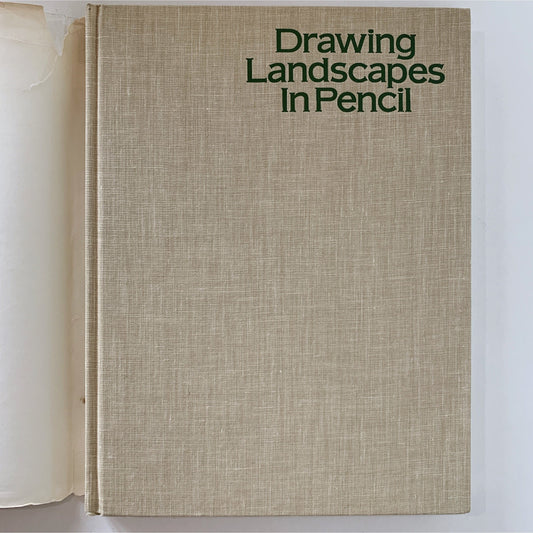 Drawings Landscapes in Pencil, Step By Step Guide, 1979, Hardcover Book