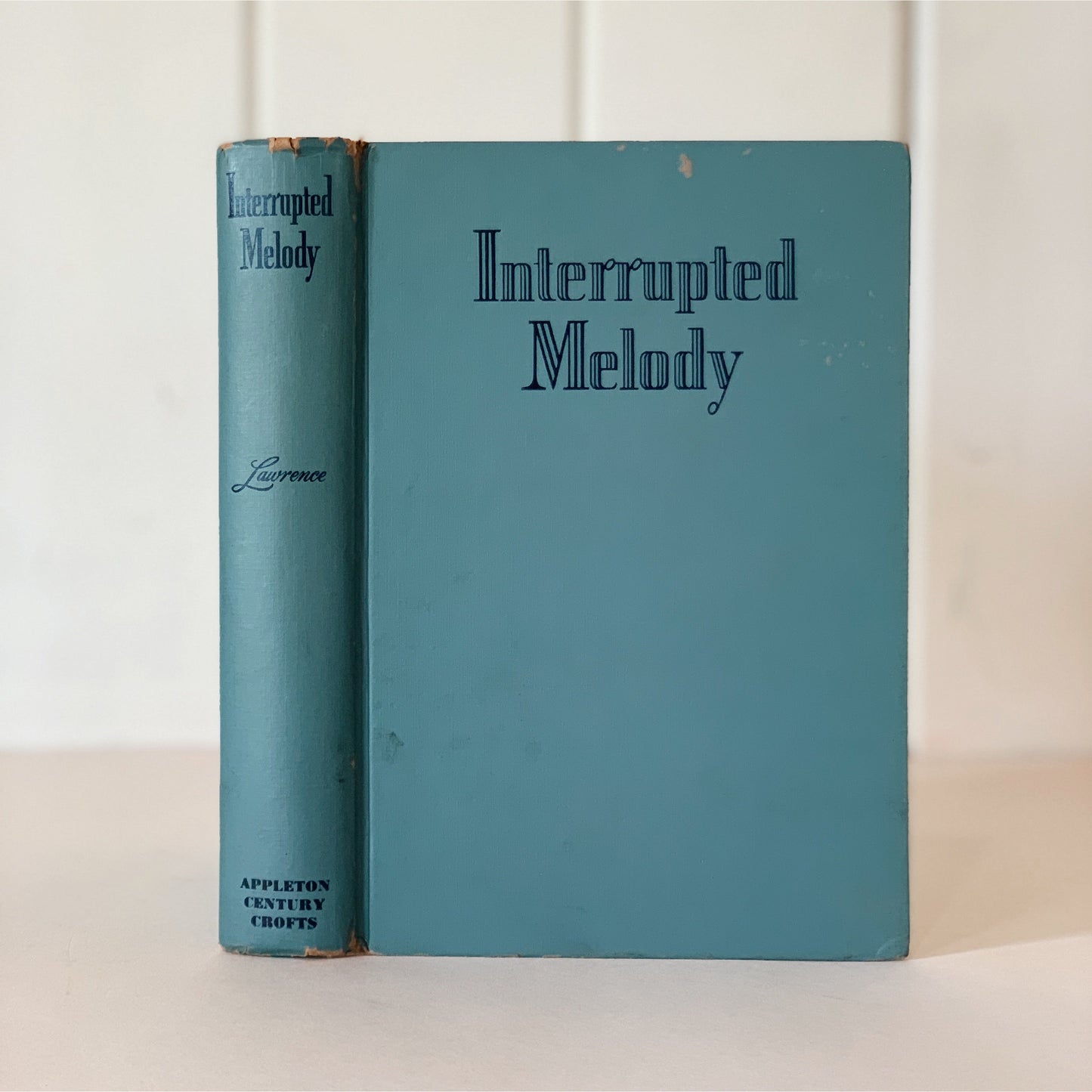 Interrupted Melody, Marjorie Lawrence, 1949, Autobiography 1st Edition