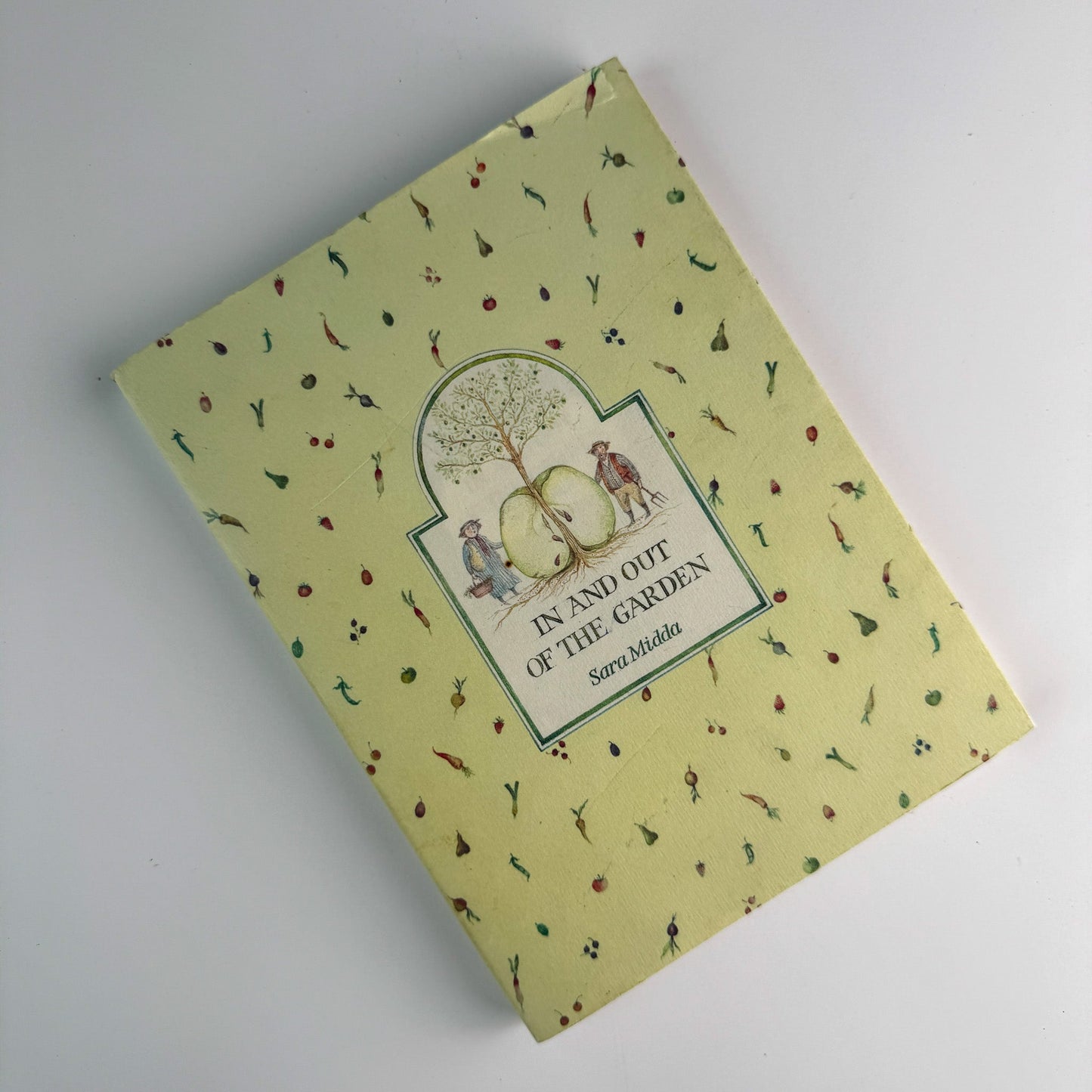 In and Out of the Garden, 1984, Sara Midda, Illustrated Art Book, Paperback - Pretty Old Books