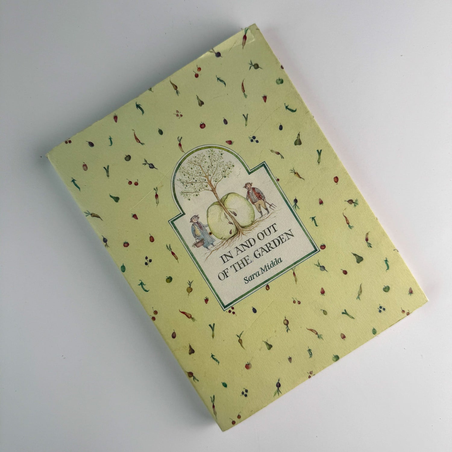 In and Out of the Garden, 1984, Sara Midda, Illustrated Art Book, Paperback - Pretty Old Books