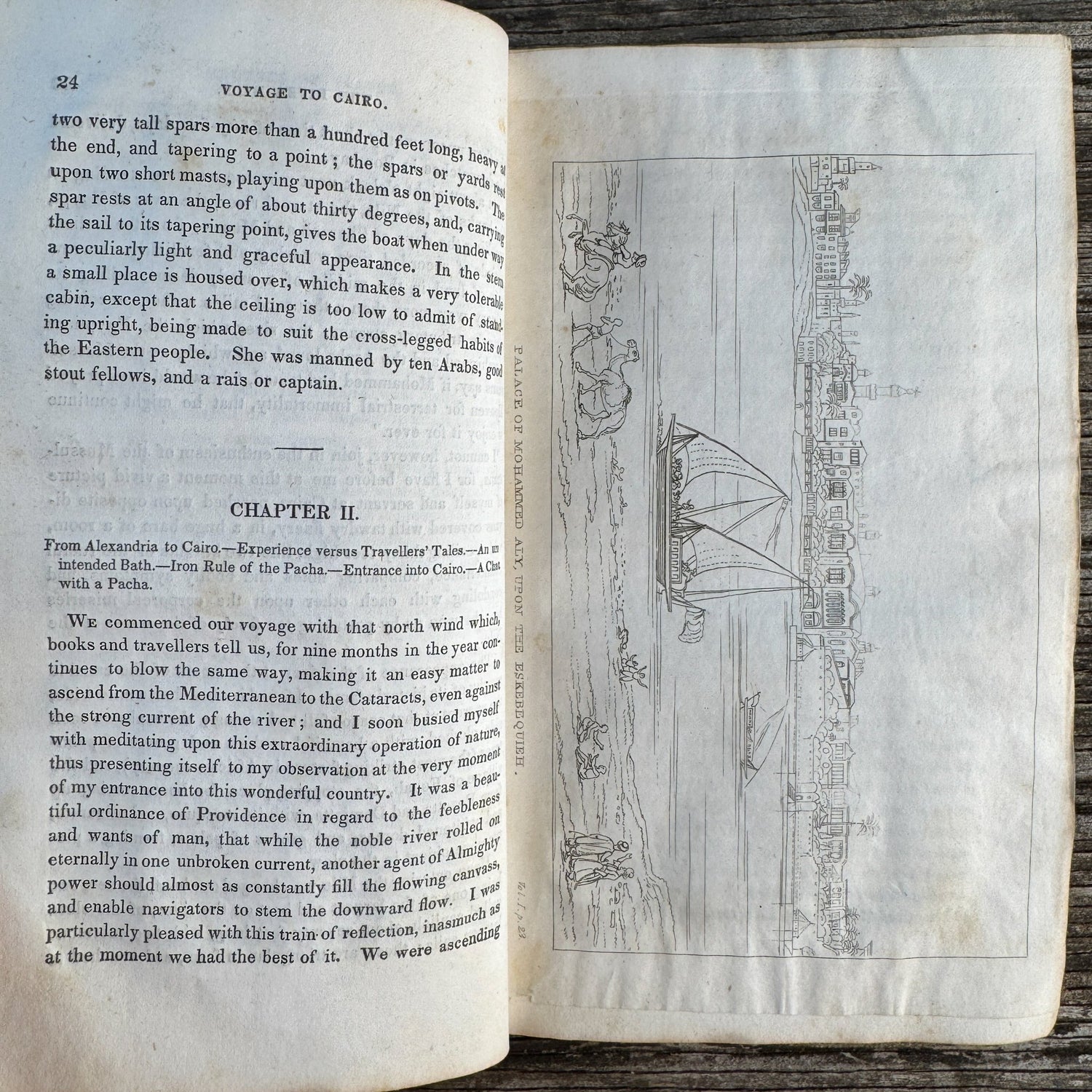 Incidents of Travel in Egypt, Arabia Petra, and The Holy Land, 1838, Volume One - Pretty Old Books