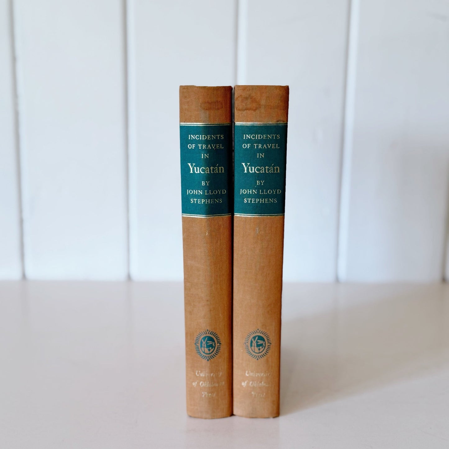 Incidents of Travel in Yucatan, John L. Stevens, 1962 Two - Volume Set, Hardcover - Pretty Old Books