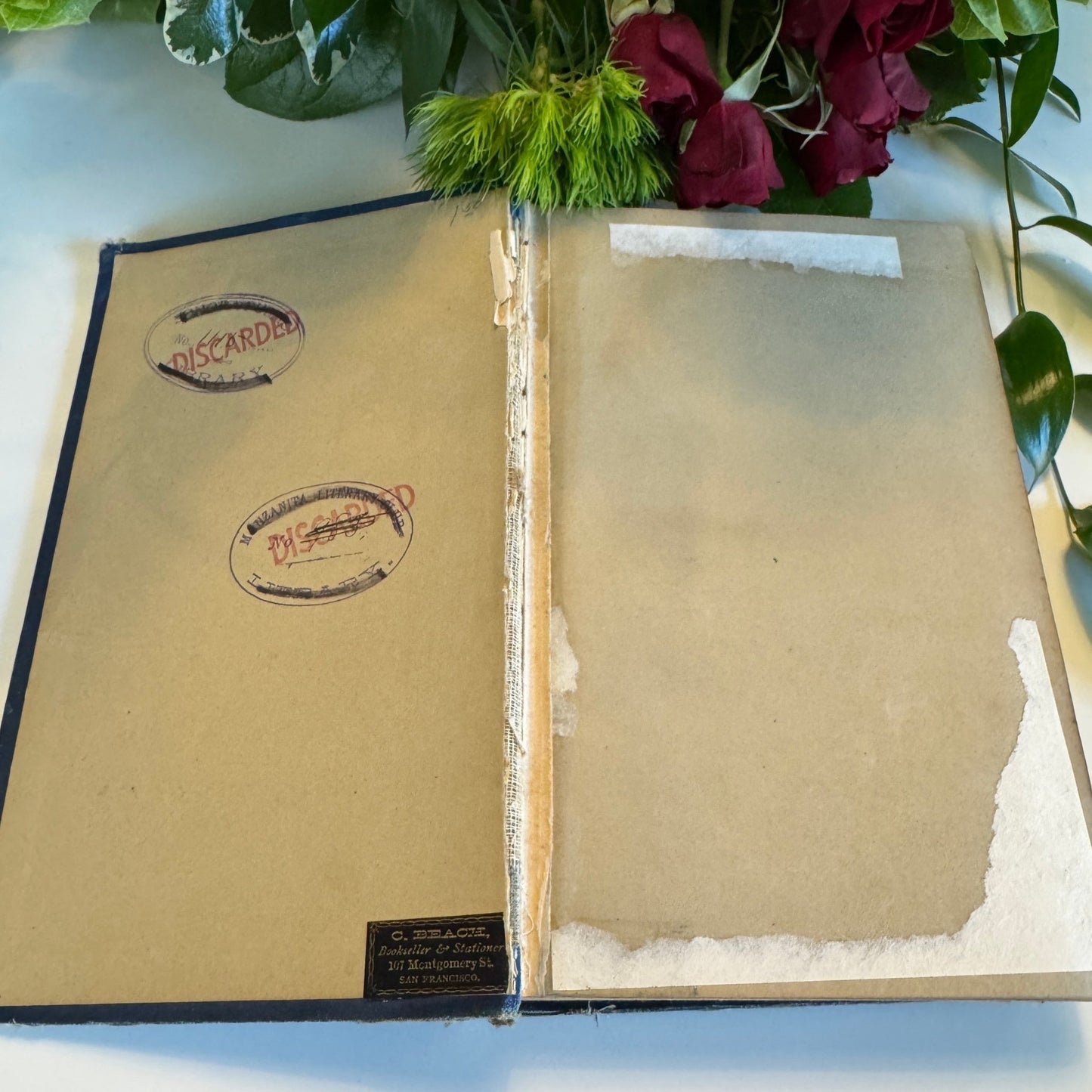 Indian Summer, William D. Howells, 1886, Ticknor & Co - Pretty Old Books