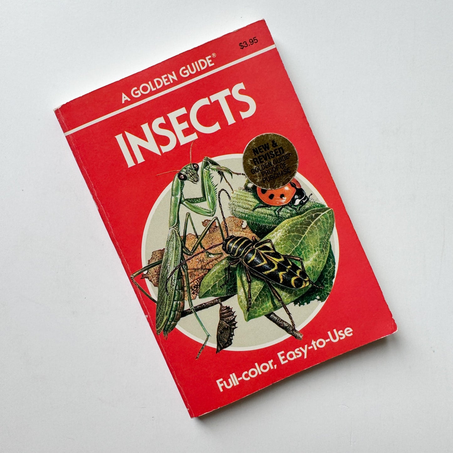 Insects A Golden Guide Paperback, Vintage 1987 - Pretty Old Books
