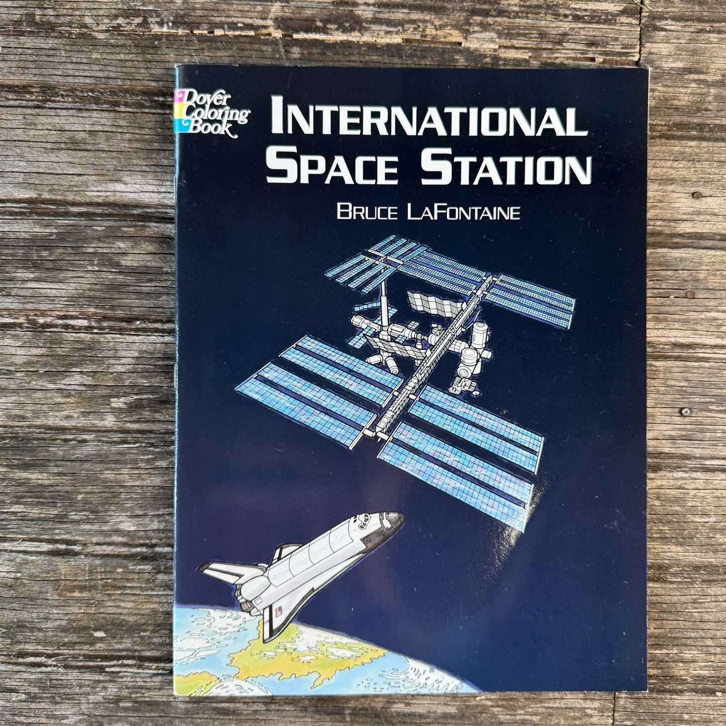 International Space Station Coloring Book, Dover Publications, 2003 - Pretty Old Books