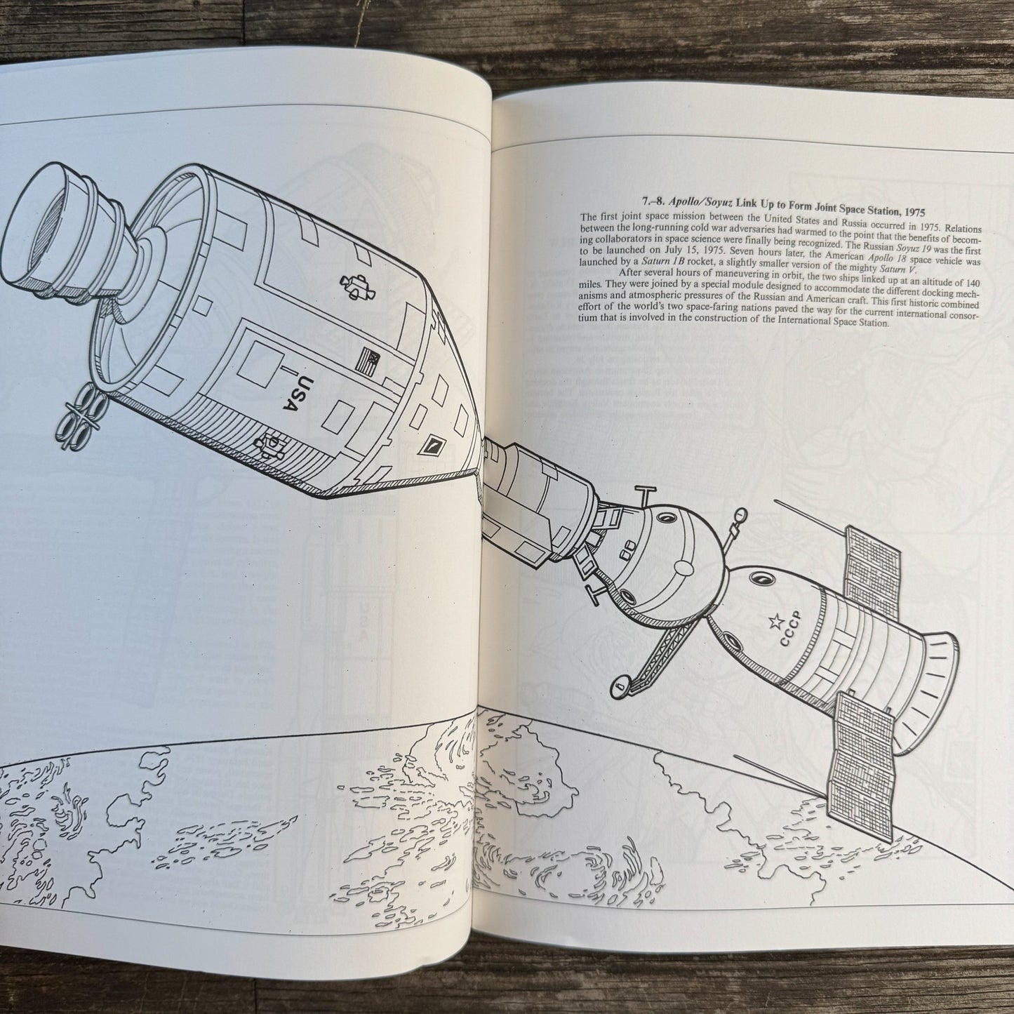 International Space Station Coloring Book, Dover Publications, 2003 - Pretty Old Books