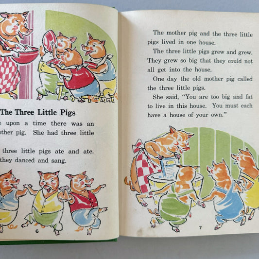 It Happened One Day, Vintage Mid - Century 1938 School Book - Pretty Old Books