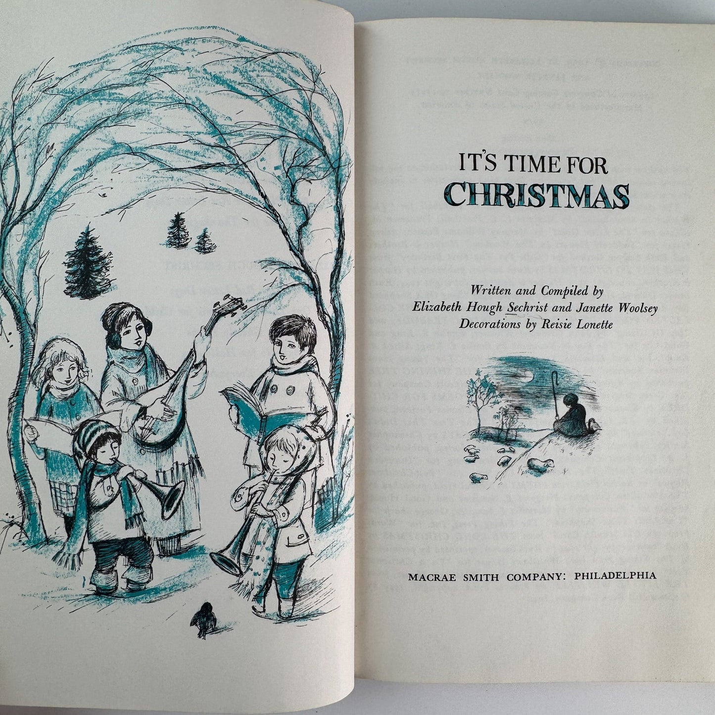 It's Time for Christmas, Story Compilation, 1959 - Pretty Old Books