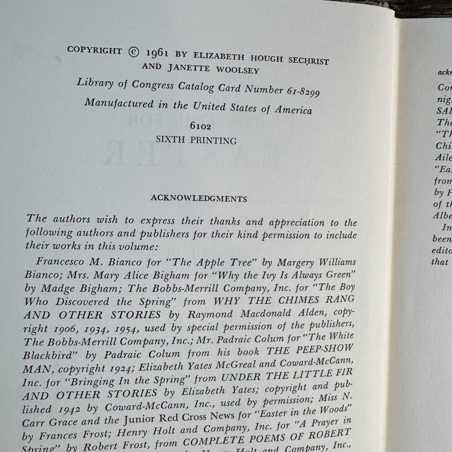 It’s Time for Easter, 1961 Story Poetry Anthology for Kids - Pretty Old Books