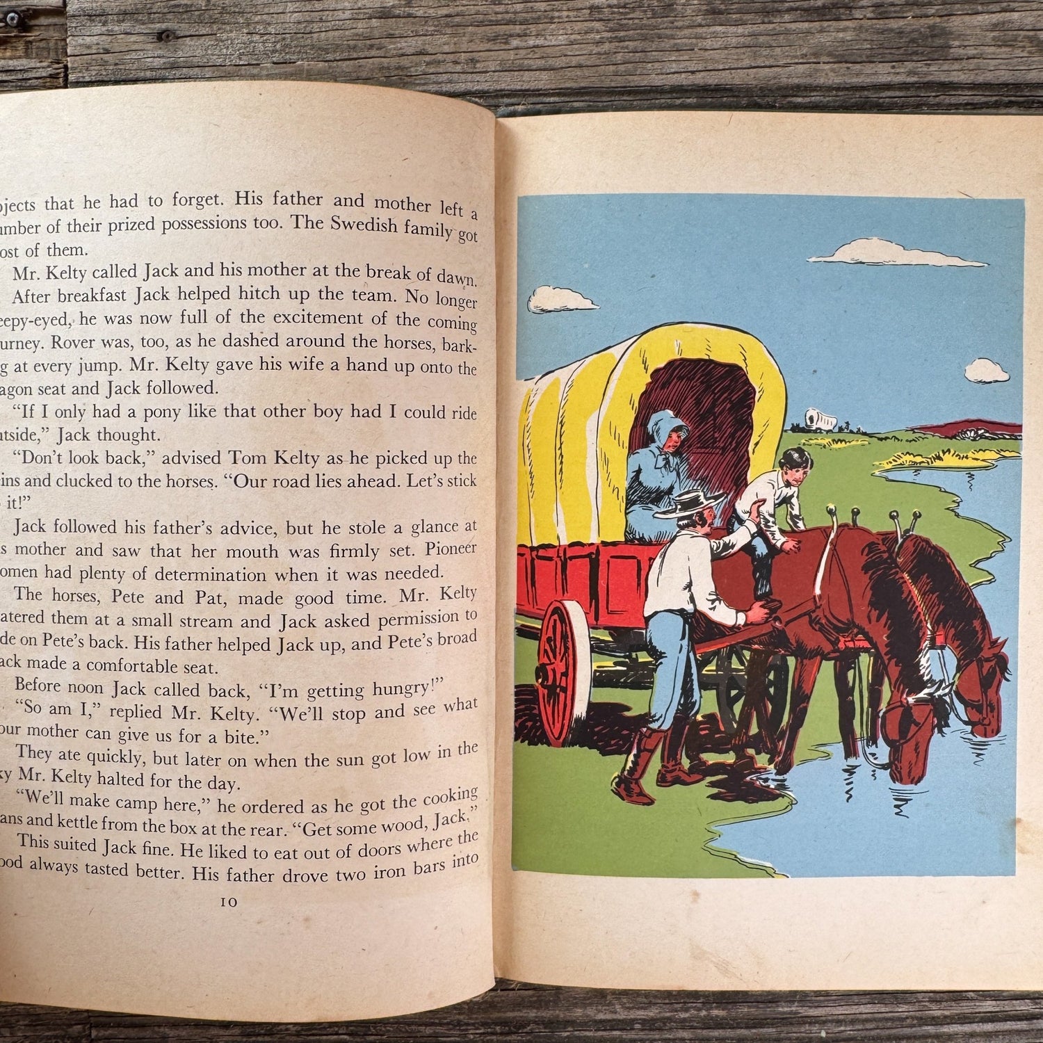 Jack Finds Gold, Sanford Tousey, 1947, First Edition - Pretty Old Books
