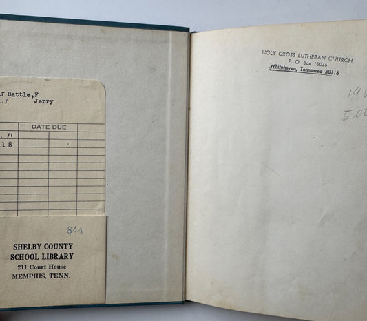 Jerry, 1946 Mid - Century Primer for Beginner Readers, Florence Battle - Pretty Old Books