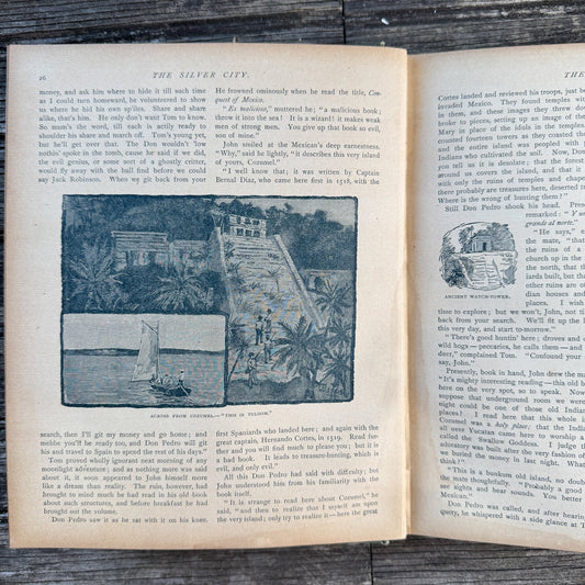 John North in Mexico: The Silver City, Fred A. Ober, 1892 - Pretty Old Books