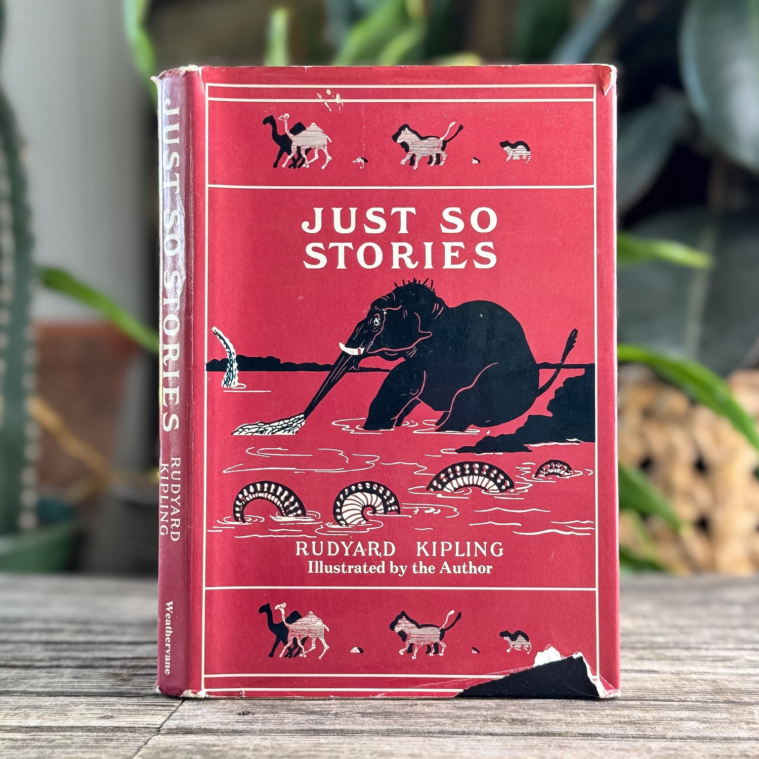 Just So Stories, Rudyard Kipling, 1978 Weathervane Edition - Pretty Old Books