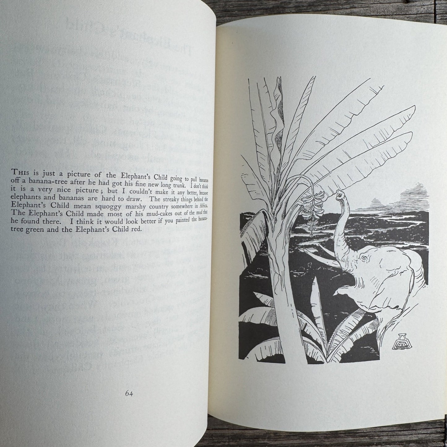 Just So Stories, Rudyard Kipling, 1978 Weathervane Edition - Pretty Old Books