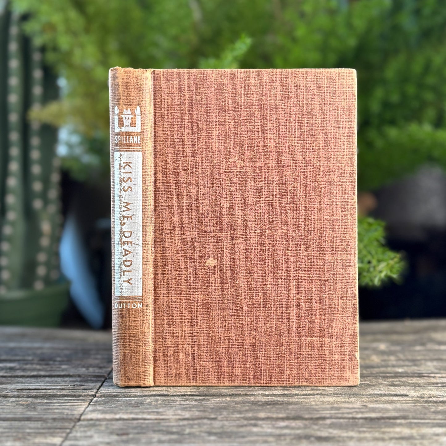 Kiss Me, Deadly, Mickey Spillane, Guilt Edged Mystery, 1952 - Pretty Old Books