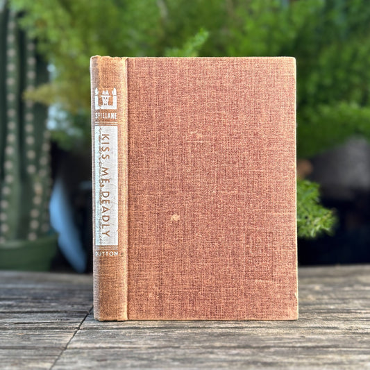 Kiss Me, Deadly, Mickey Spillane, Guilt Edged Mystery, 1952 - Pretty Old Books