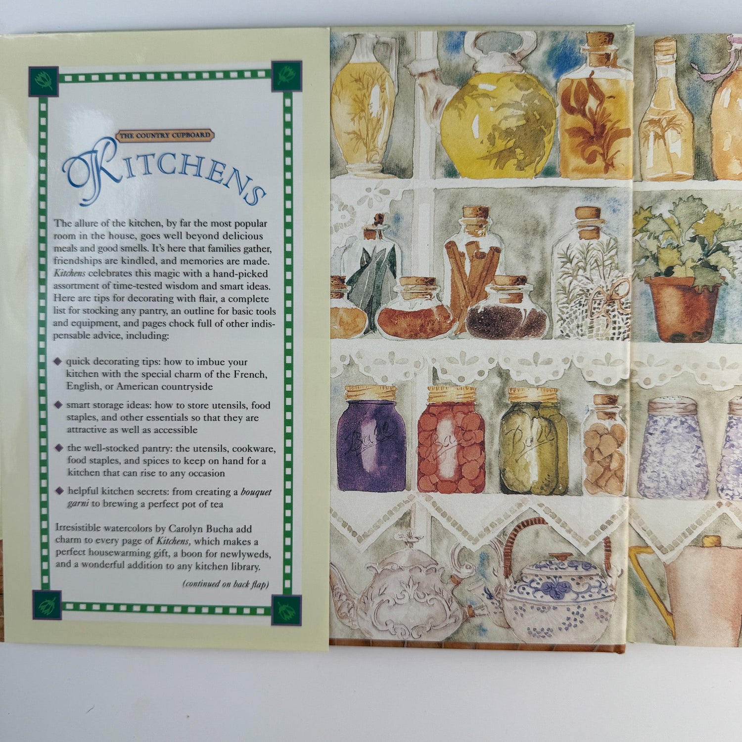 Kitchens, 1998, Country Cupboards Series Hardcover - Pretty Old Books