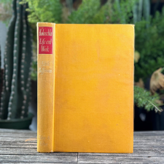 Kokoschka: Life and Work, Edith Hoffmann, 1947 - Pretty Old Books