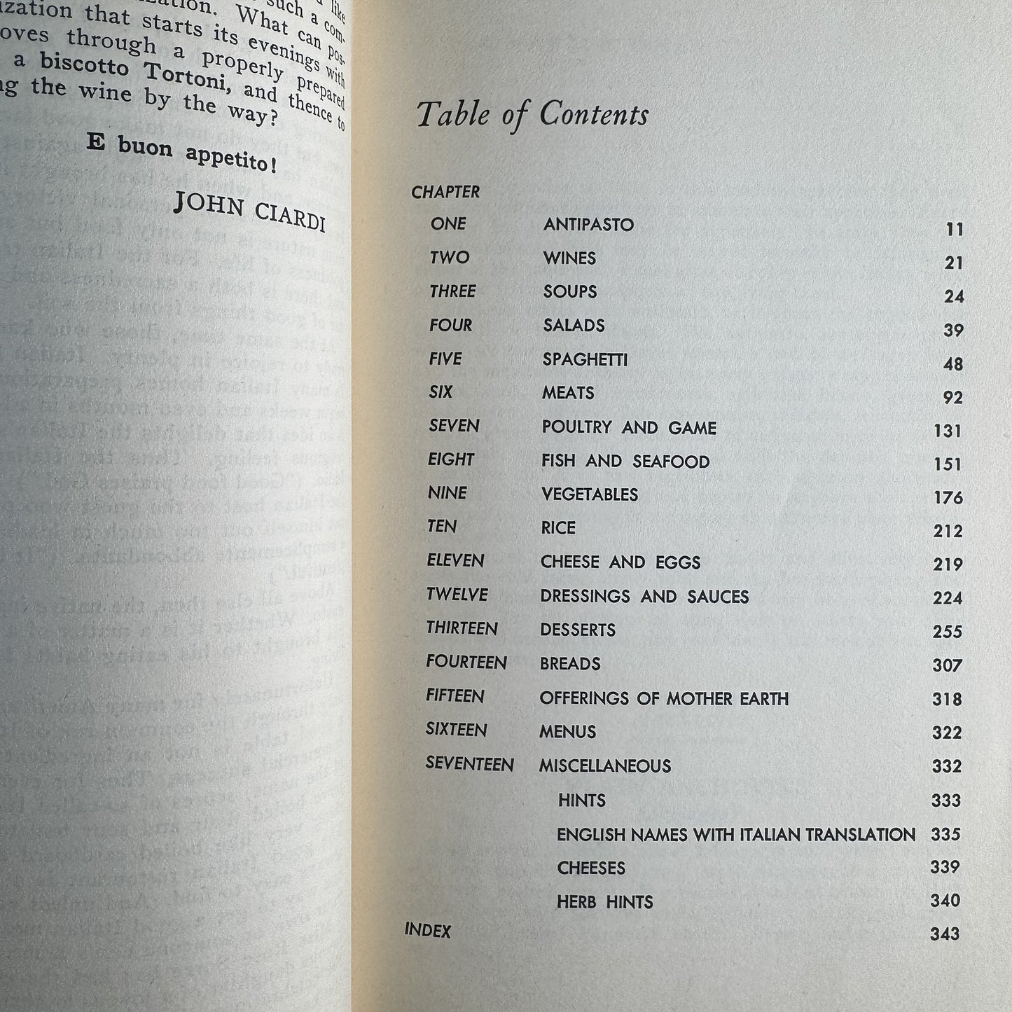 La Cucina, The Complete Italian Cookbook, Rose L. Sorce, 1953 - Pretty Old Books